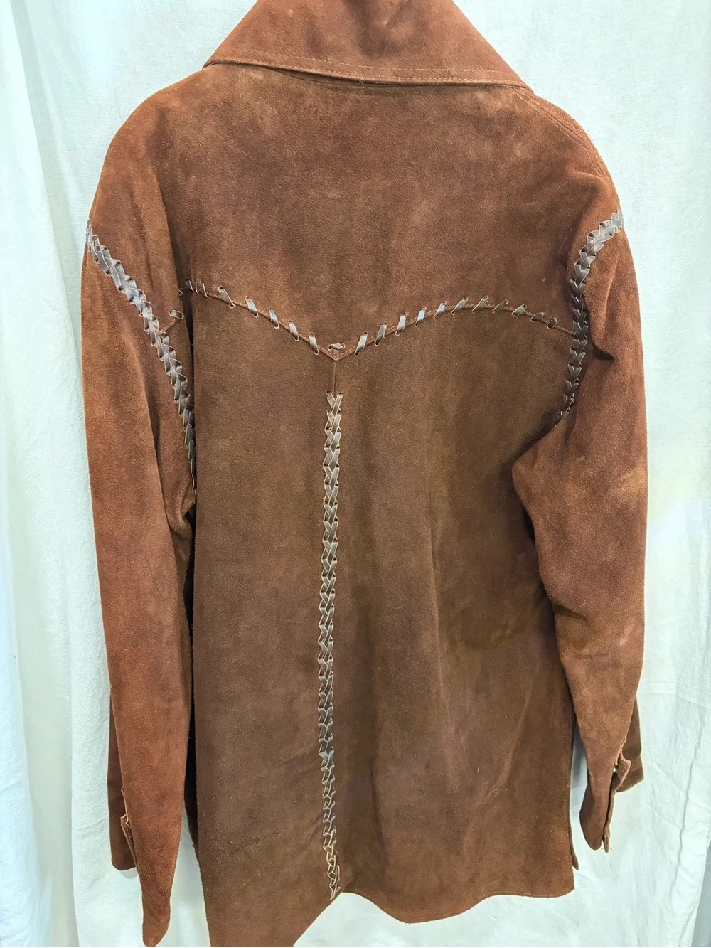 Vintage Sherwin Sheyenne Genuine Leather Western Jacket